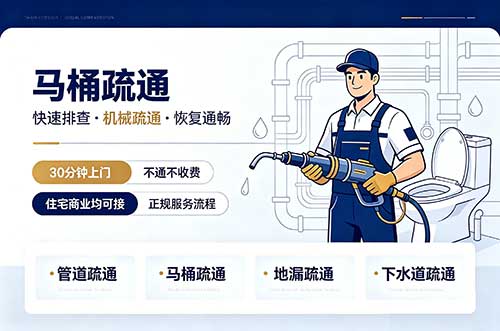 云浮马桶疏通